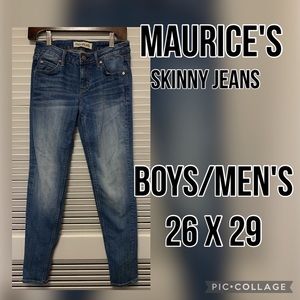 Maurice's Skinny Jeans 26x29